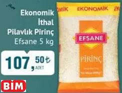 EFSANE EKONOMİK İTHAL PİLAVLIK PİRİNÇ EFSANE EKONOMİK İTHAL PİLAVLIK PİRİNÇ
